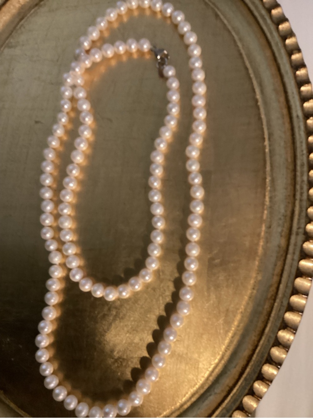 Classic White Pearl Strand Necklace — Timeless Women's Jewelry